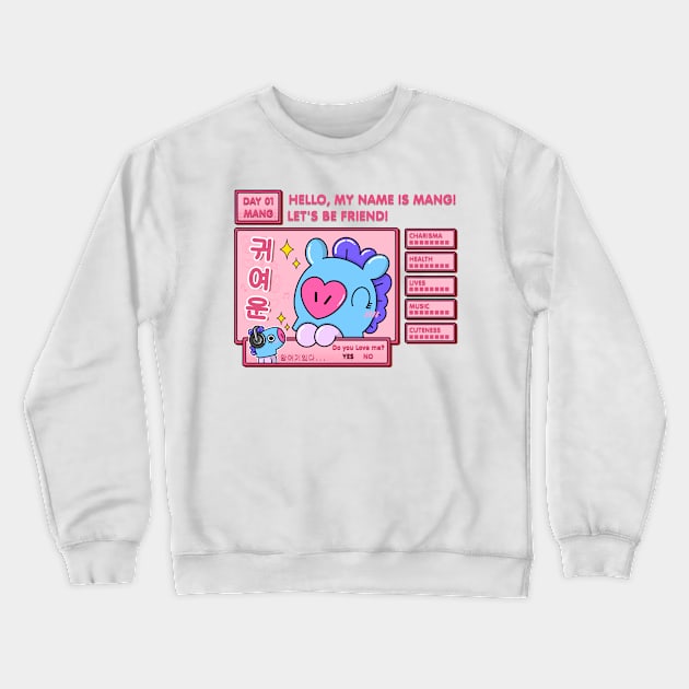 My name is Mang! Crewneck Sweatshirt by Innsmouth